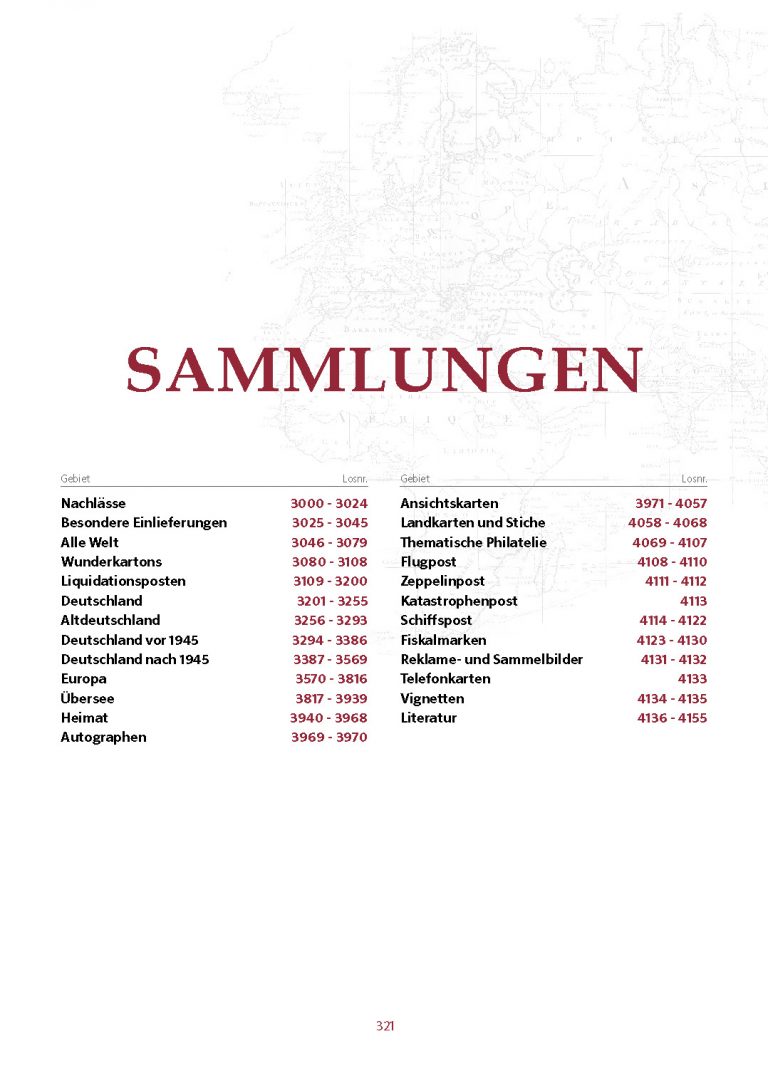 11 Sammlungen
